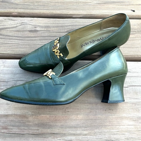 YVES SAINT LAURENT🌹Stylish elegant leather shoes - Picture 5 of 16